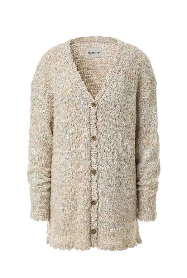 [3rd pre-order] Boucle long cardigan
