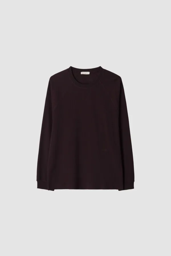 Coven Burgundy Waffle T-shirt