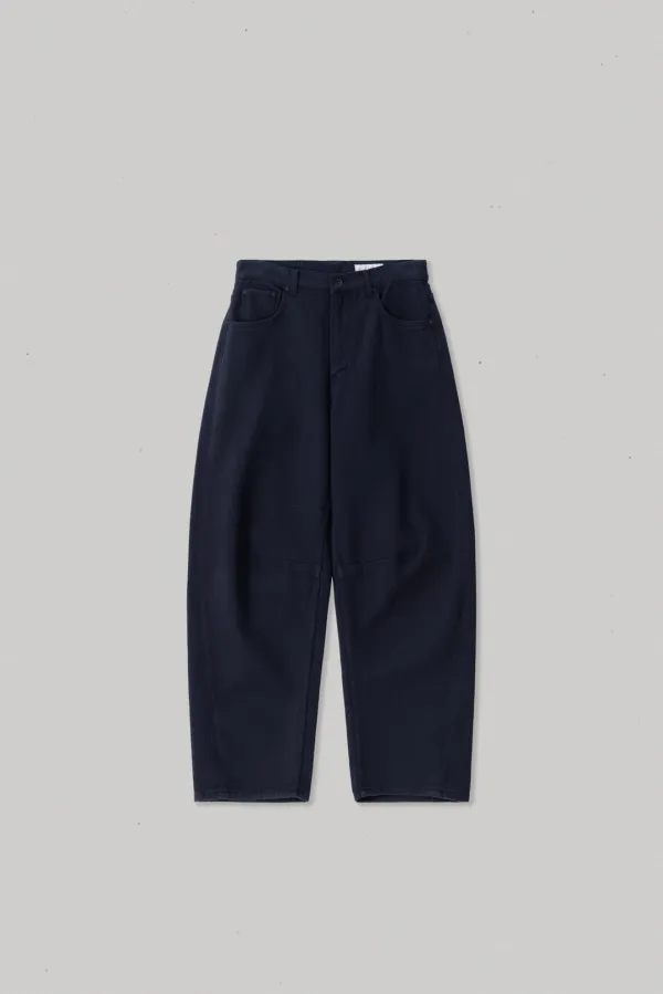 42229_Curved Barrel Denim Pants