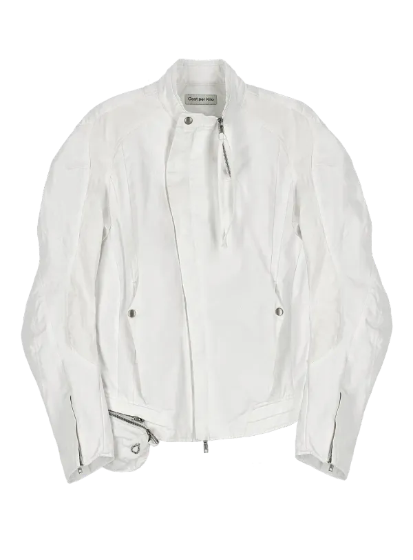 MOTOR JACKET WHITE