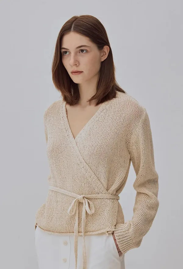 ARON WRAP CARDIGAN