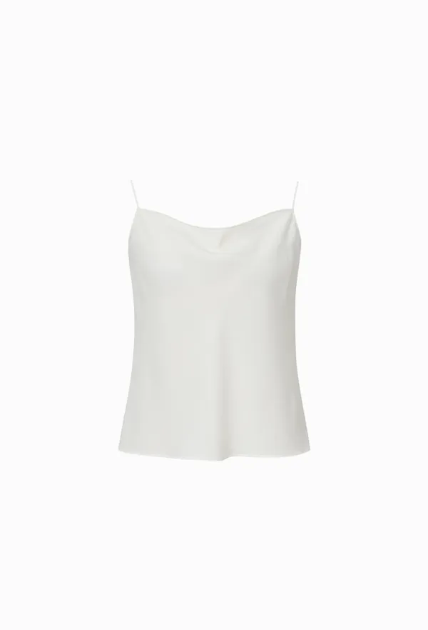Lily Sleeveless Top (Ivory)