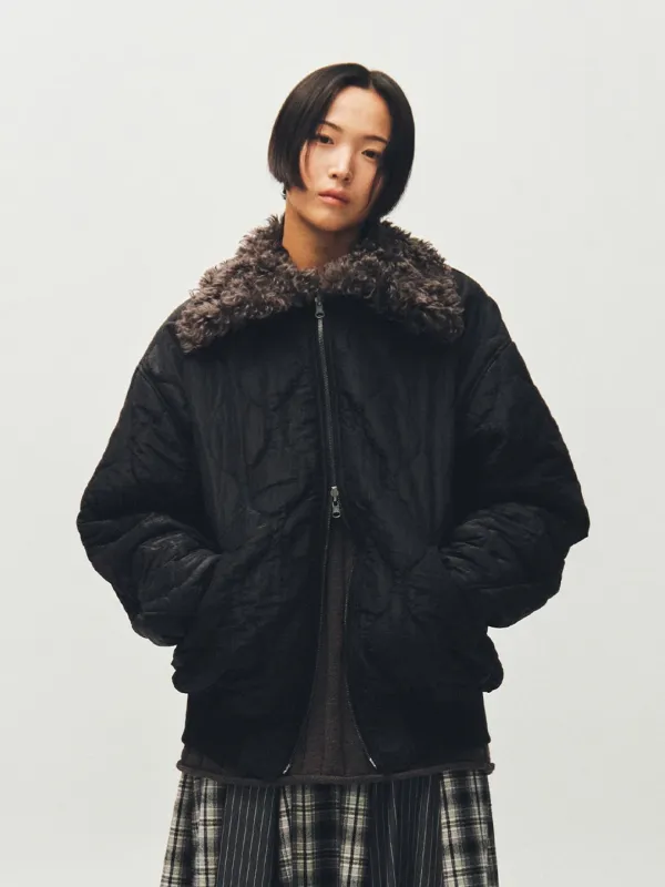 [PLZPROJECT][2차]REVERSIBLE SHEARLING FLIGHT JACKET