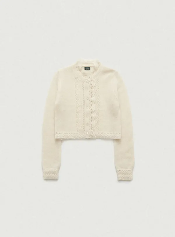 Hale Frill Mohair Cardigan_Ivory
