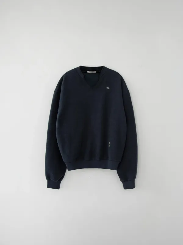 Organic Cotton Sweatshirt (Navy)