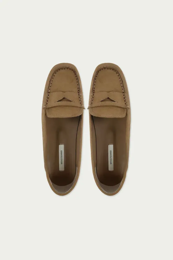 Pudge suede loafer_beige