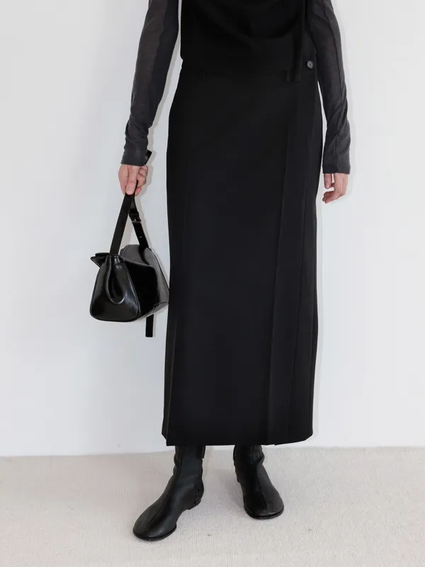 Asymetric H-line Long Skirt SW5AS330-10