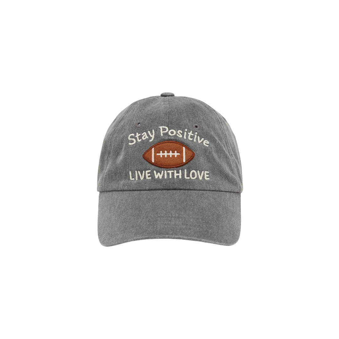 피브비 Football Patch Ball Cap (fuzzy charcoal) 상품 이미지 2