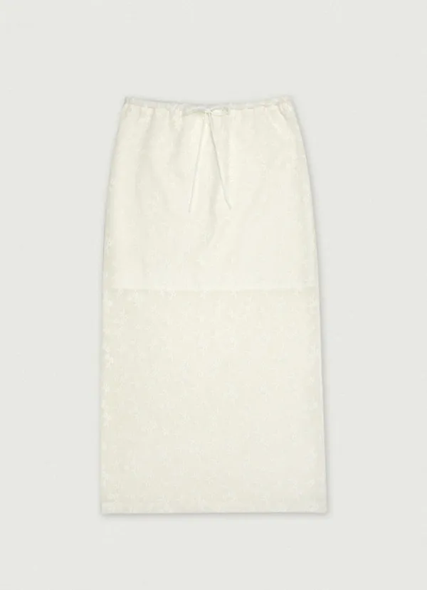 3rd/ Crochet Maxi Skirt