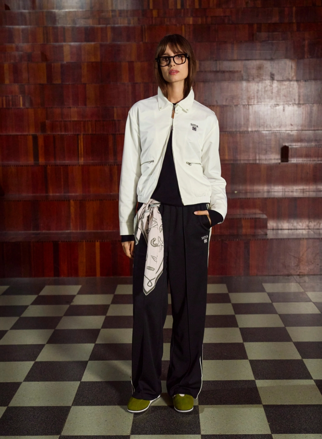 세터 (W) Essential Lawton Track Pants - Black 상품 이미지 3