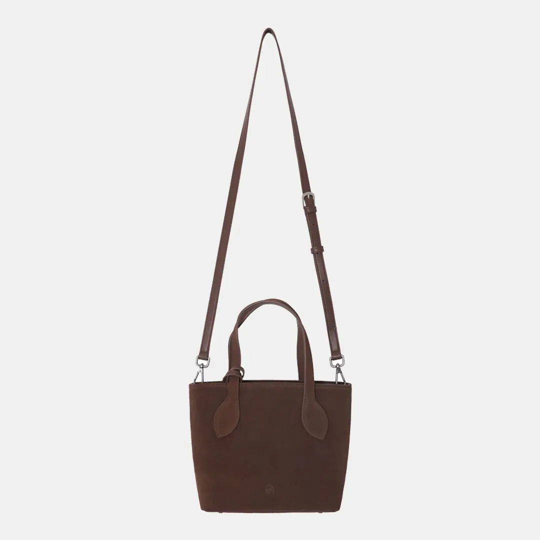 시야쥬 SIAC3062 Suede Rose Bag_Brown 상품 이미지 3