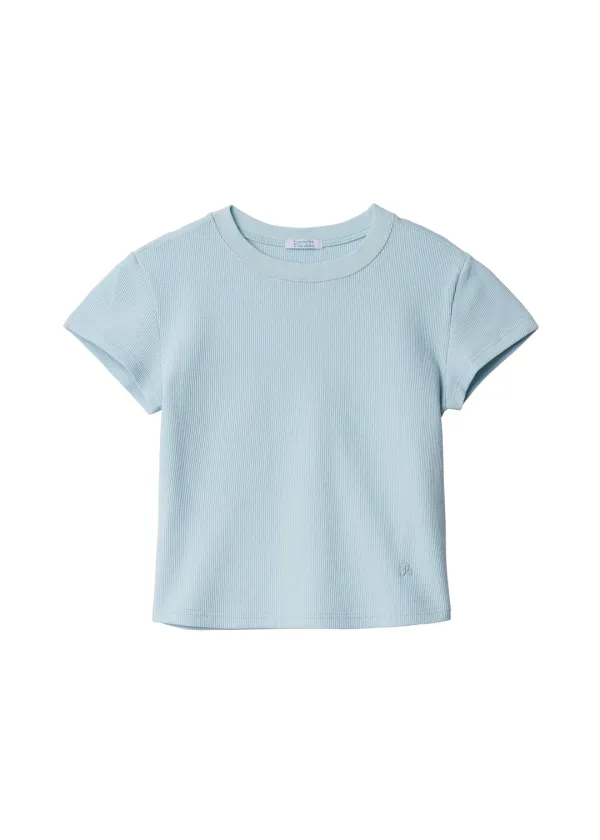 PS Basic Waffle T-shirt_Sky Blue