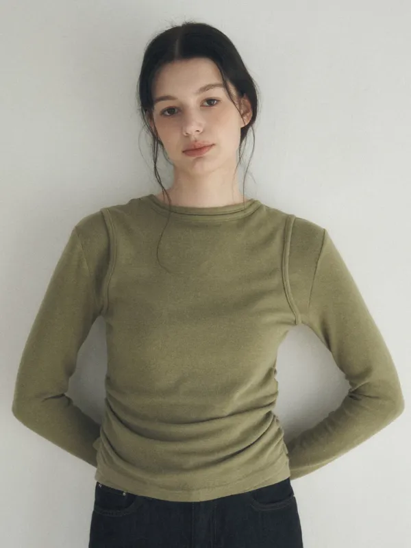 Soft Layered Longsleeve Tee_Green