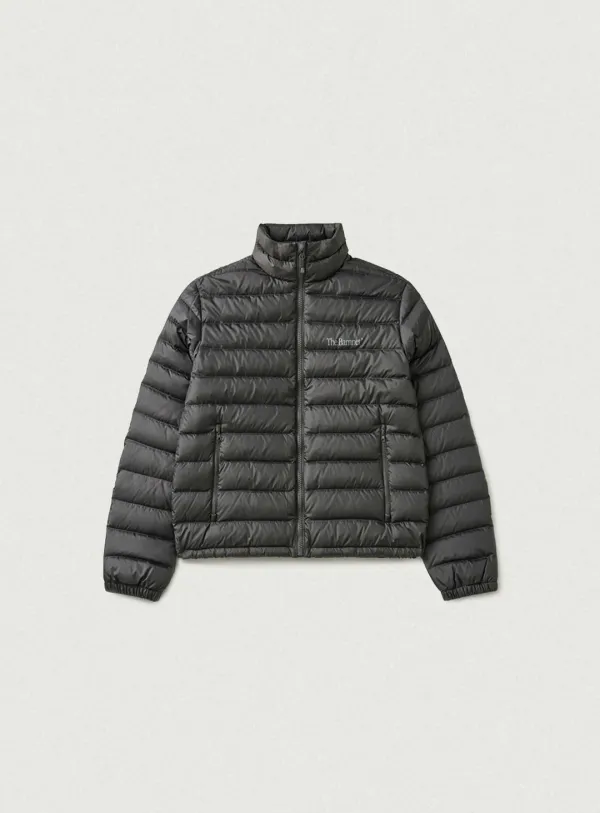 Pebble Light Goose Down Jacket_Charcoal [10월 말 순차 배송]