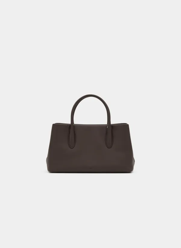 Isla leather bag - Deep brown