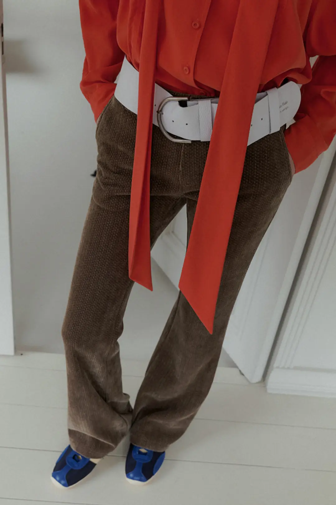 오버듀플레어 SOFT BOOTCUT PANTS_BROWN 상품 이미지 2