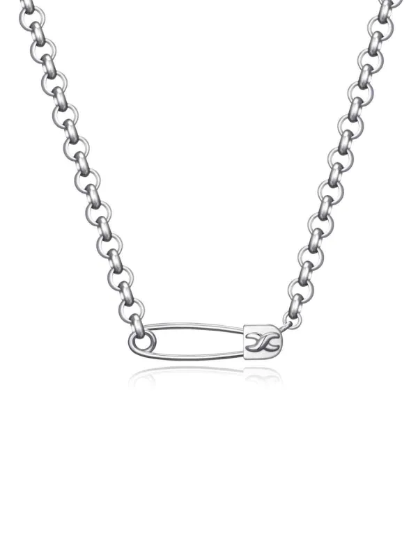 X Safety Pin Choker