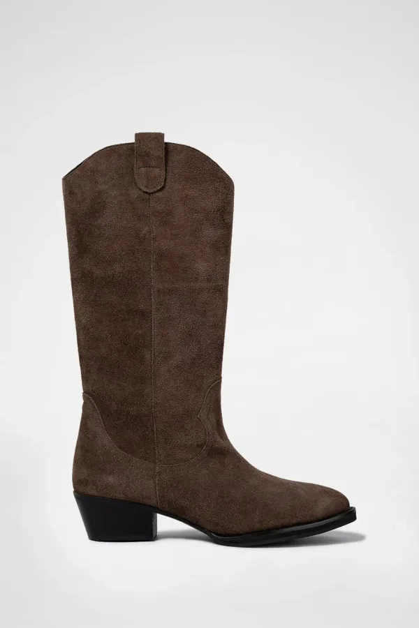 MILD WESTERN BOOTS / BROWN