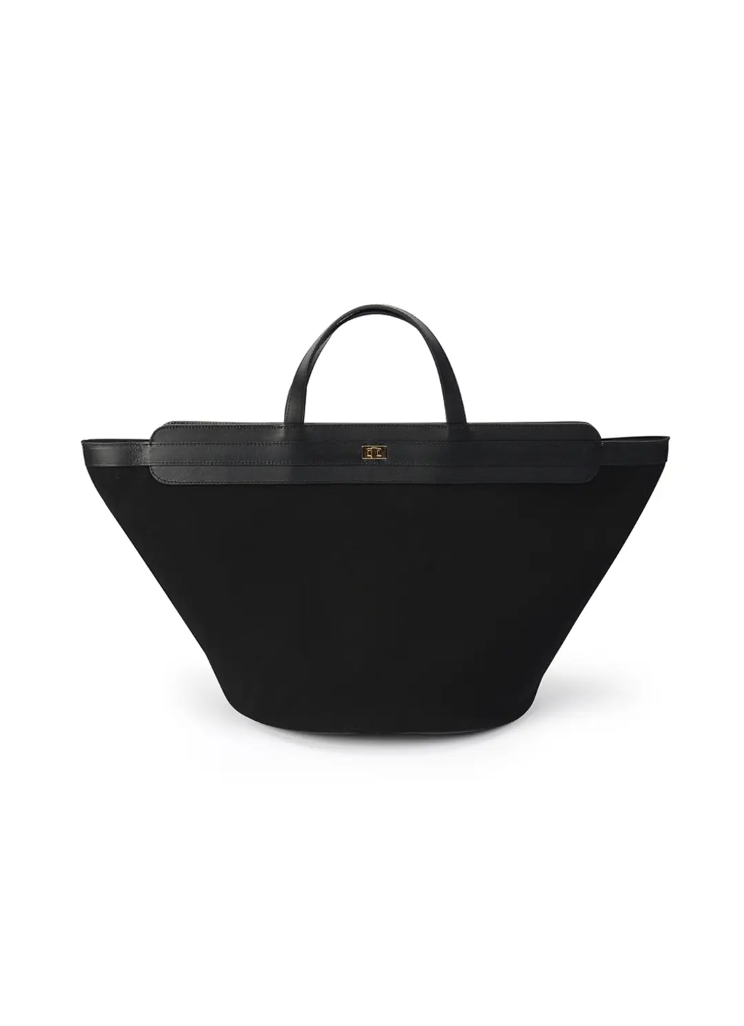 리볼드 Hard Canvas Tote Bag_(Black) 상품 이미지 1