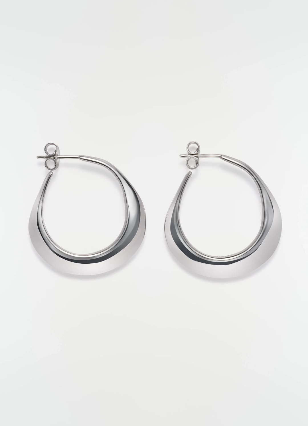 르메르 HOOPS DROP EARRINGS IN SILVER 상품 이미지 1