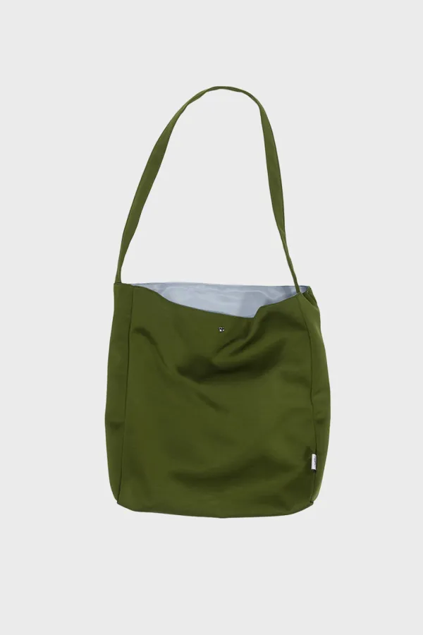 Glossy Daily Bag_Dark olive