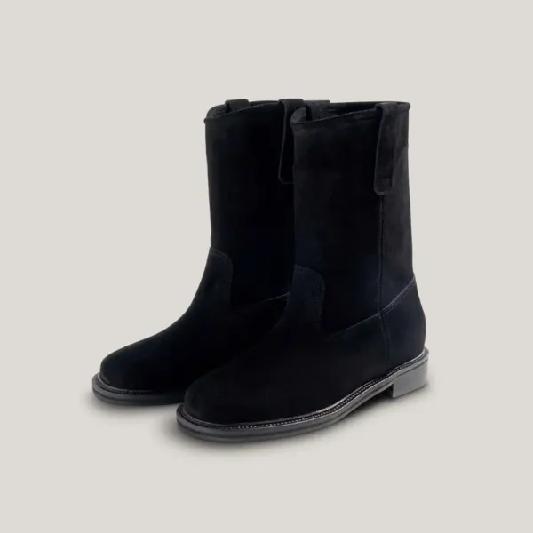 Figaro suede middle boots