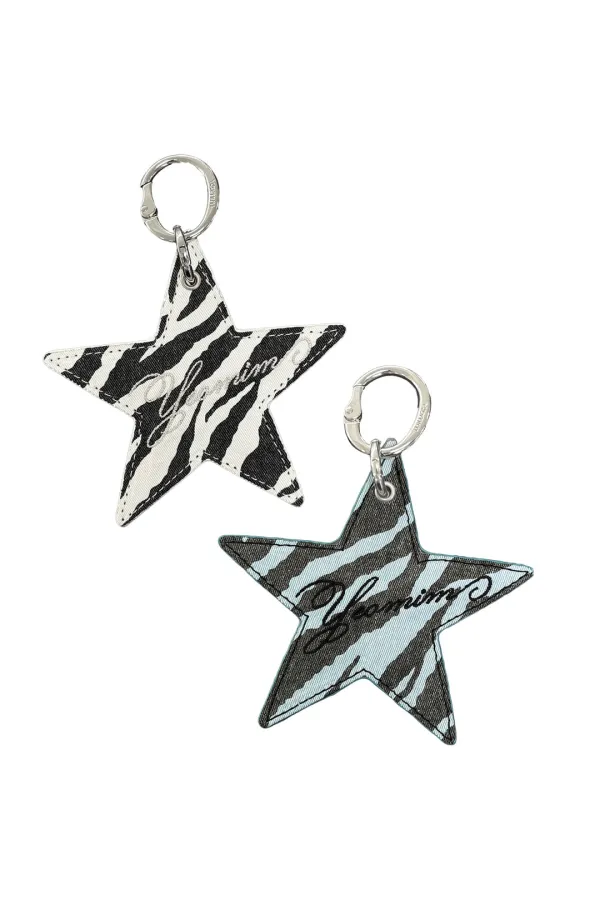 7/24 예약배송 star logo keyring (2colors)