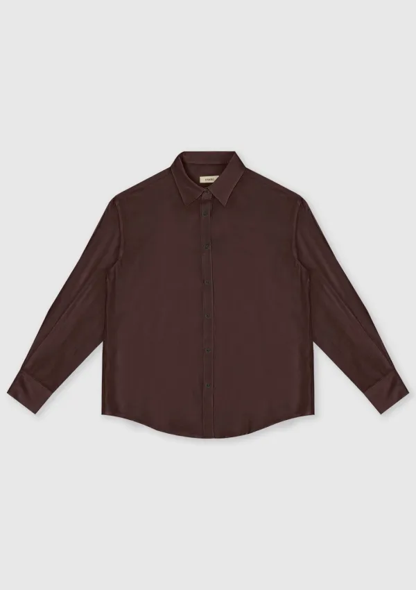Muslin Shirt (Burgundy)