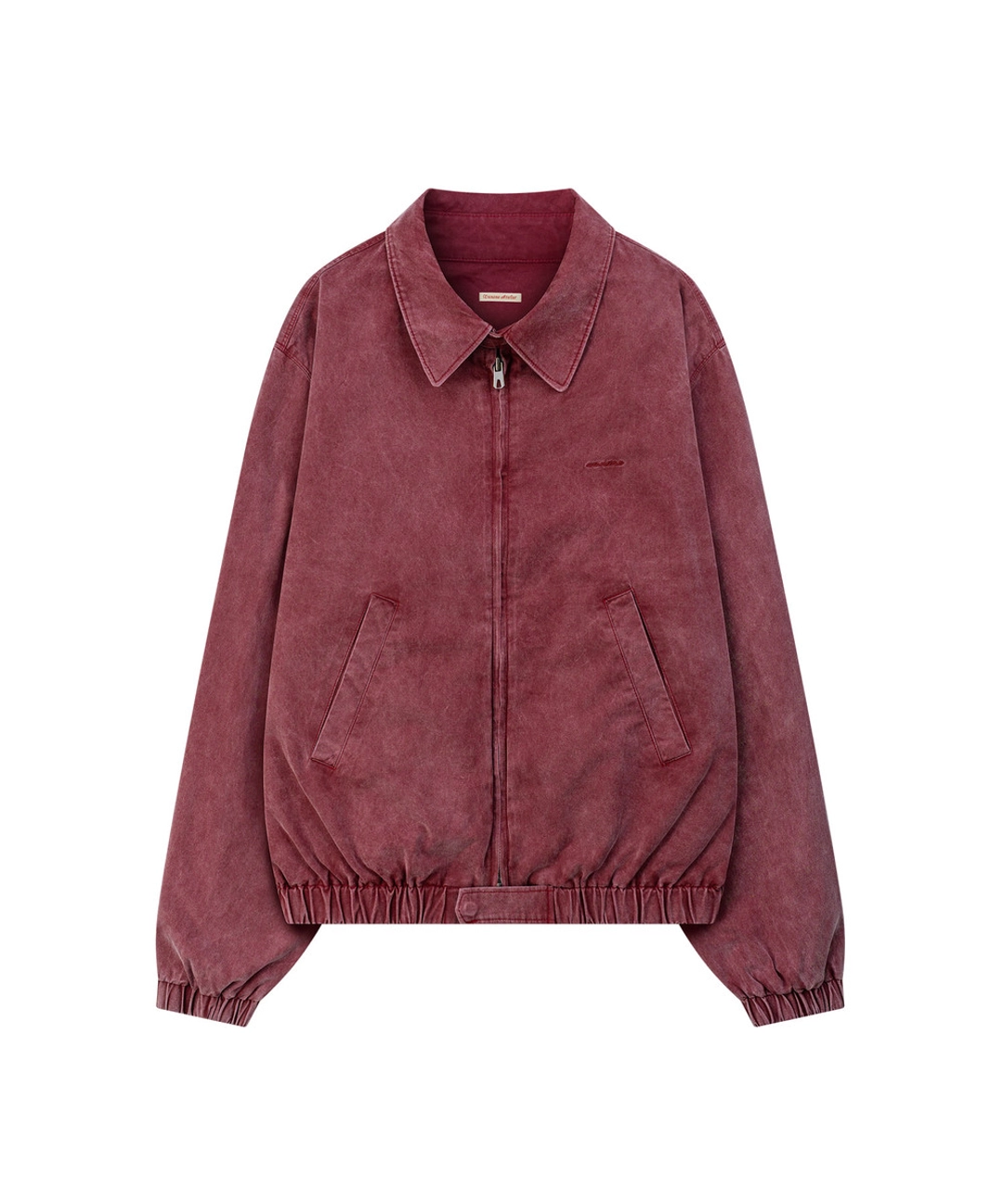반원 아뜰리에 O3771 페이드 블루종 재킷_Cherry red 상품 이미지 1
