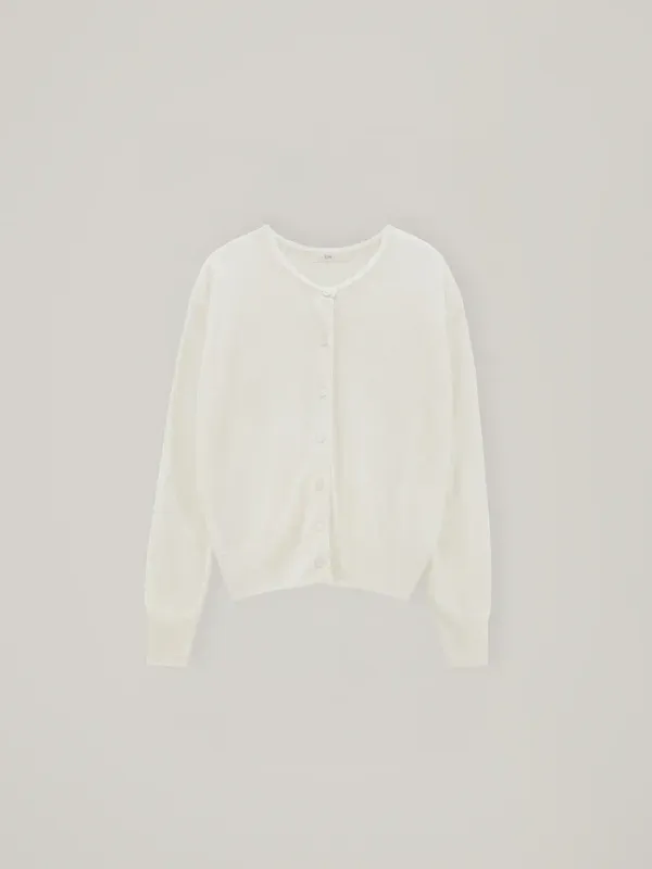 Contte linen cardigan - Ivory