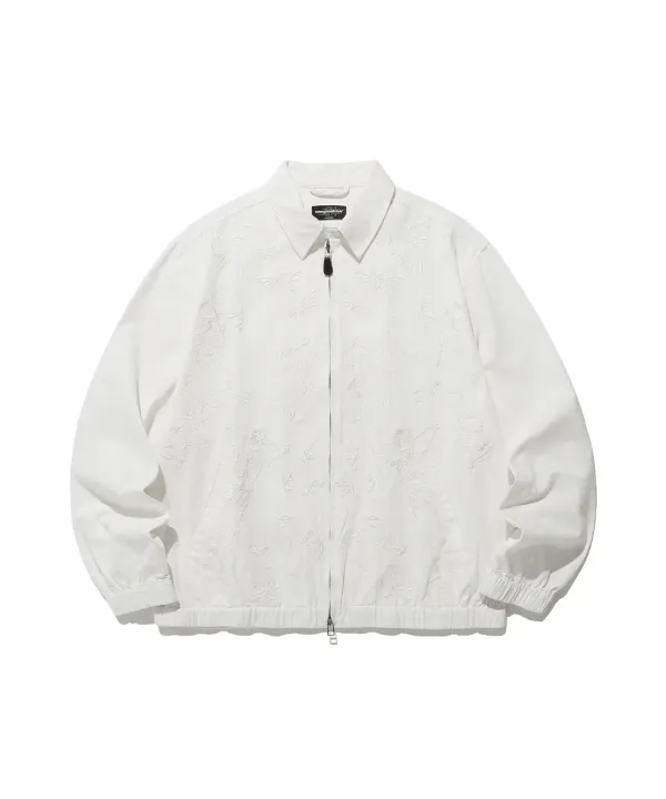tattoo harrington dyed jacket[white]