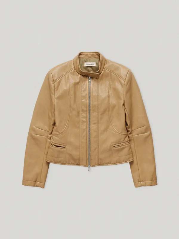 Stranger Leather Jacket Camel