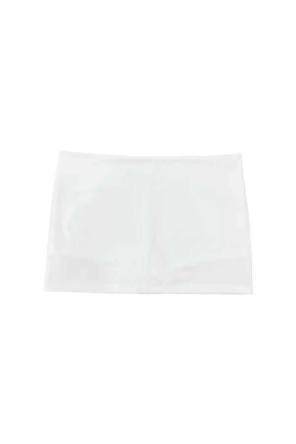 JERSEY SKIRT PANTS (WHITE)