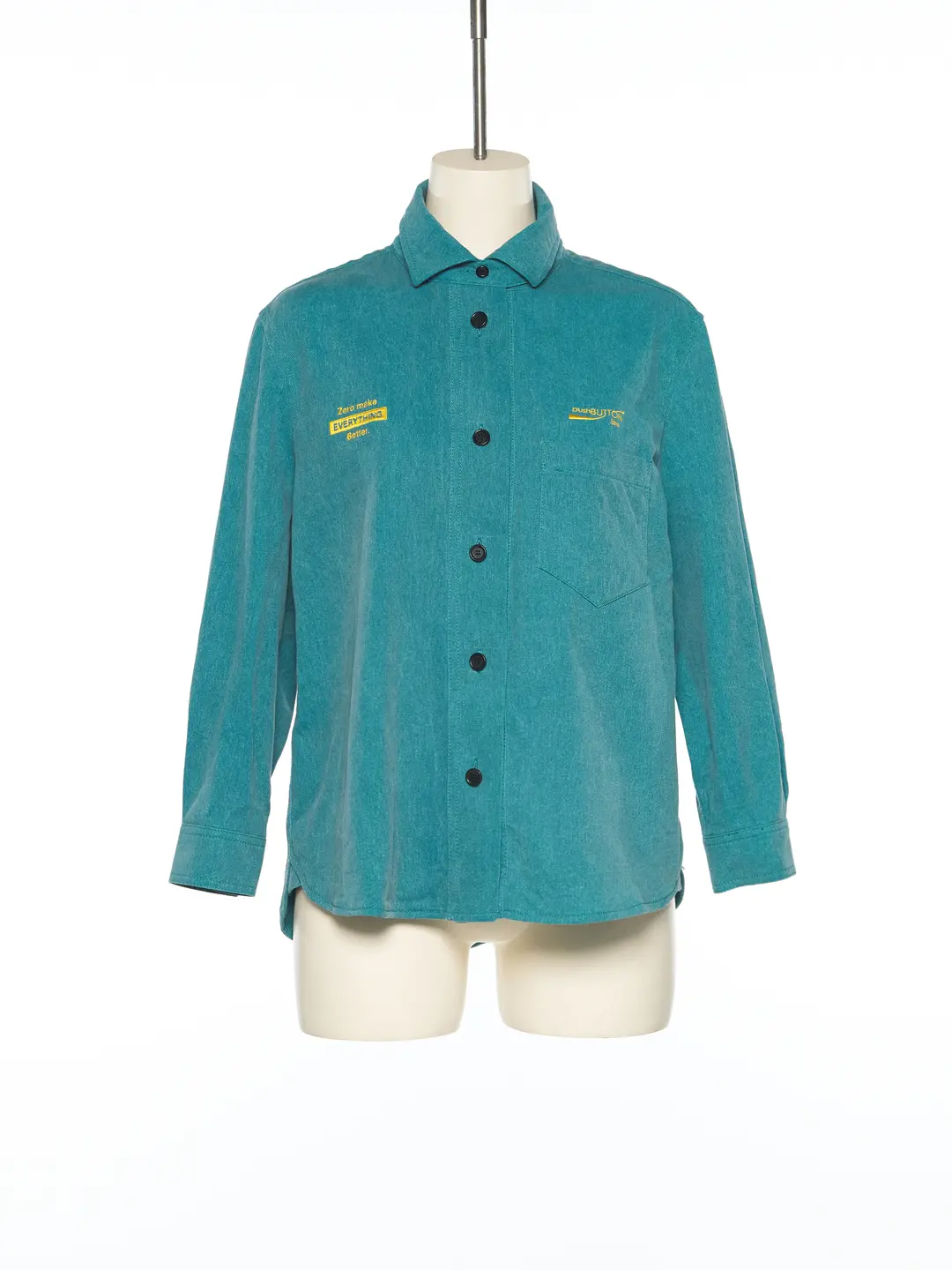 푸쉬버튼 PS25 ZERO GREEN ZERO EMBROIDERED SHIRT 상품 이미지 1