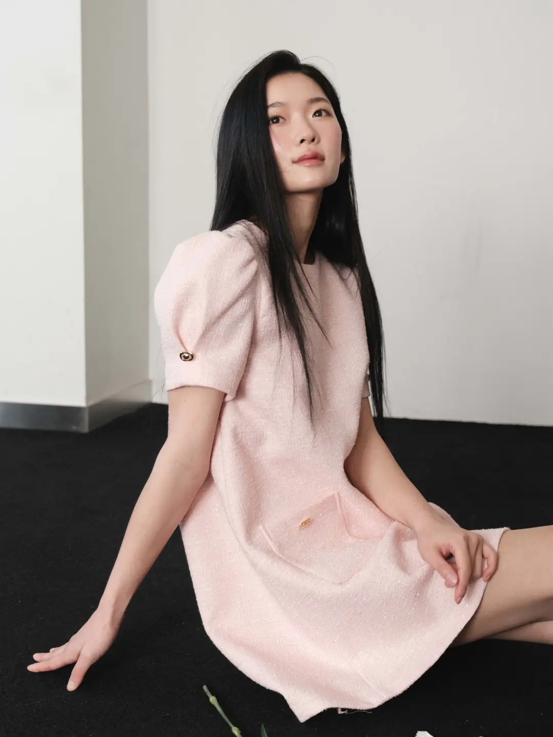메리온 아티 퍼프 미니 원피스[PINK]*오늘 출발 상품 이미지 2