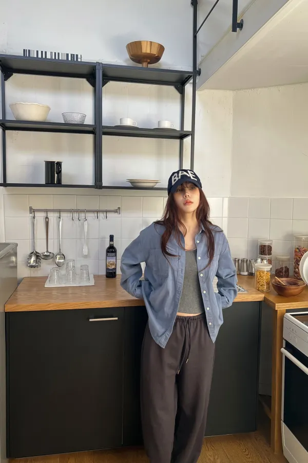 Dover Washed Shirt (blue)