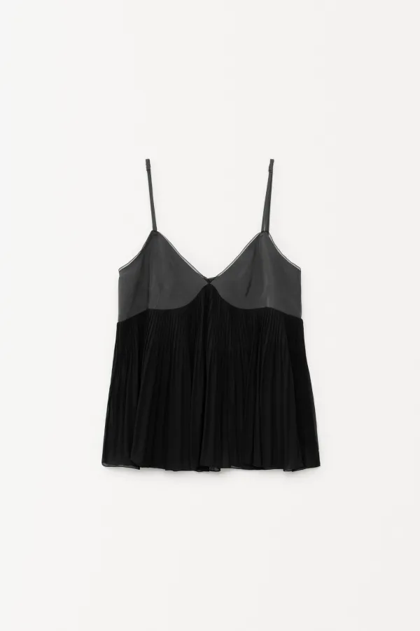 Cava Contrast Top black