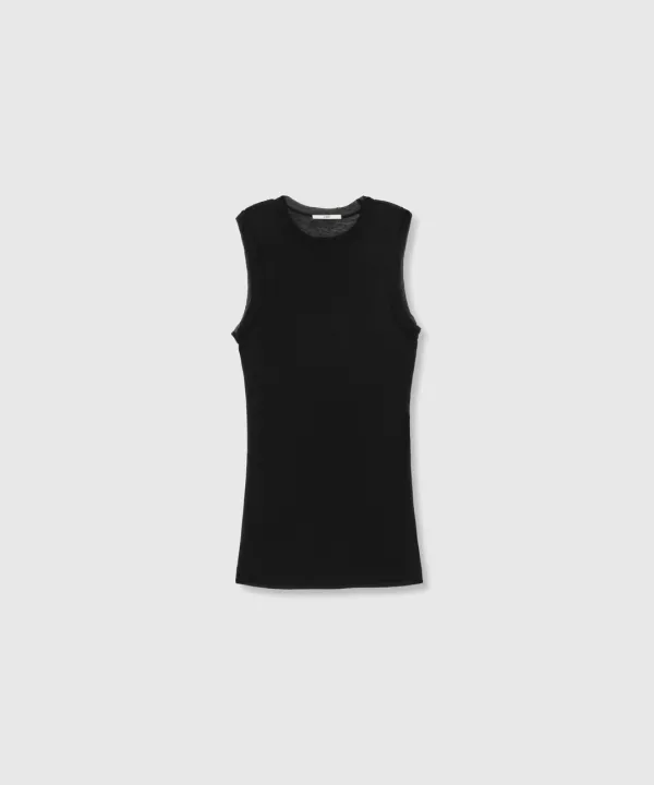 Essential slim top (Black)