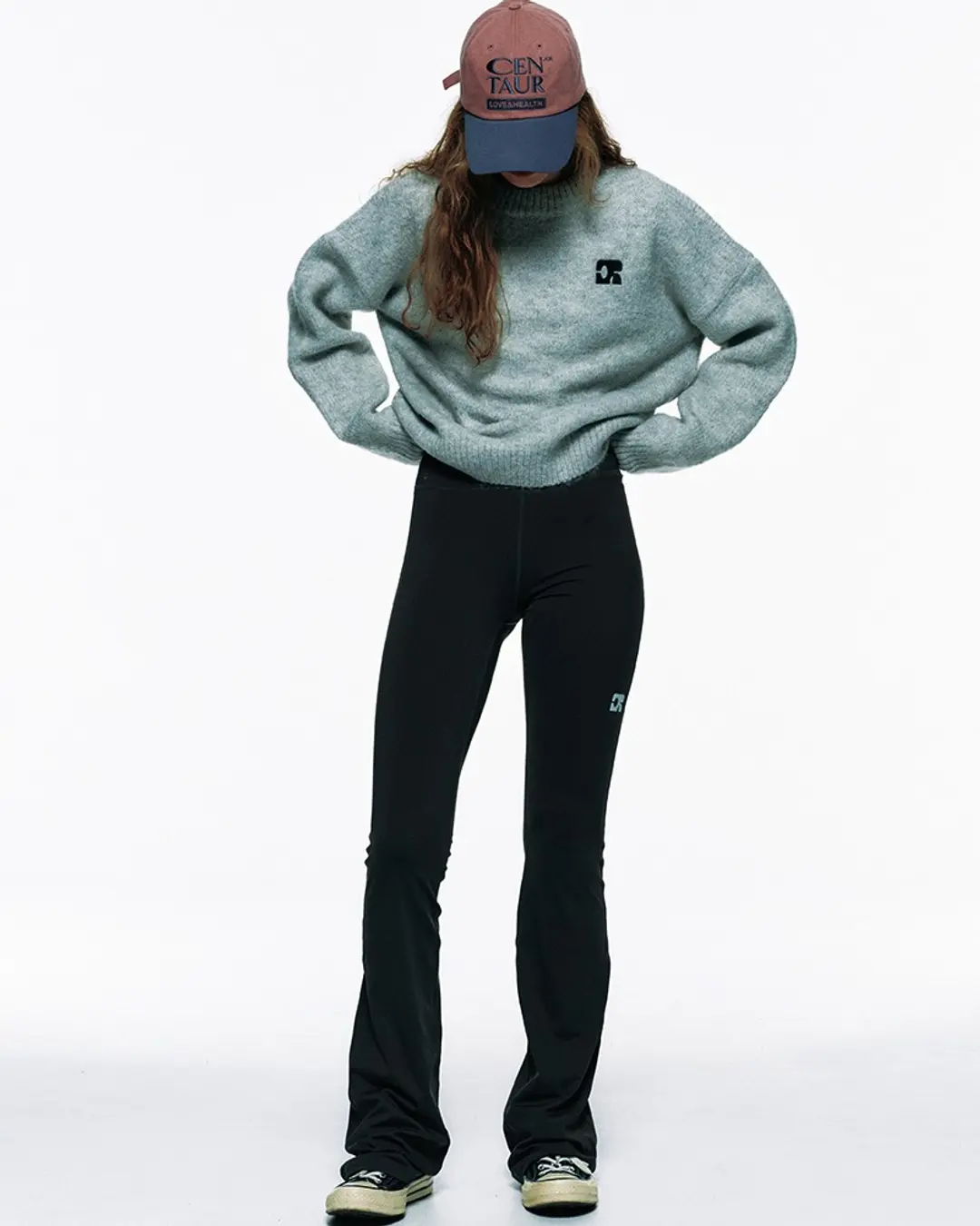센토르 CENTAUR BOOTS CUT LEGGINGS_CHARCOAL 상품 이미지 2