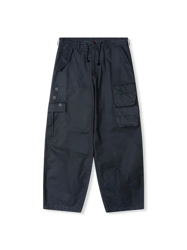 Kyoto Cargo Pants Navy_F263PT09