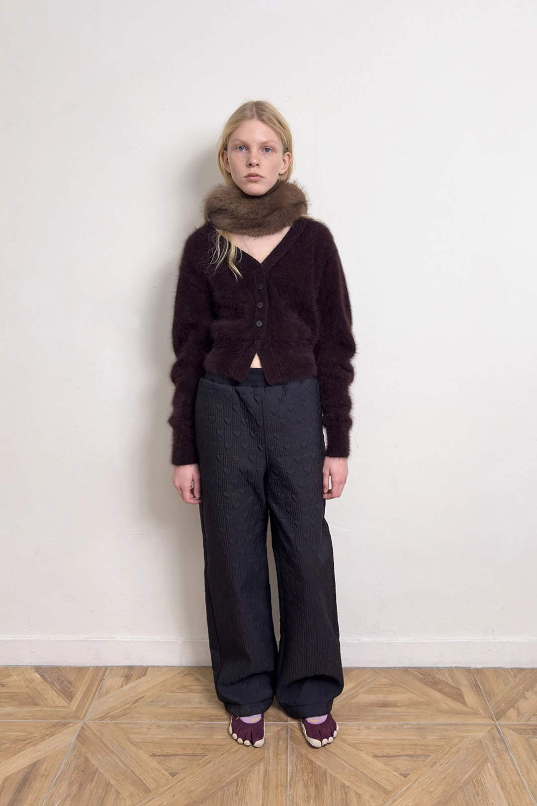 다이애그널 MOHAIR SILHOUETTE CARDIGAN 상품 이미지 2