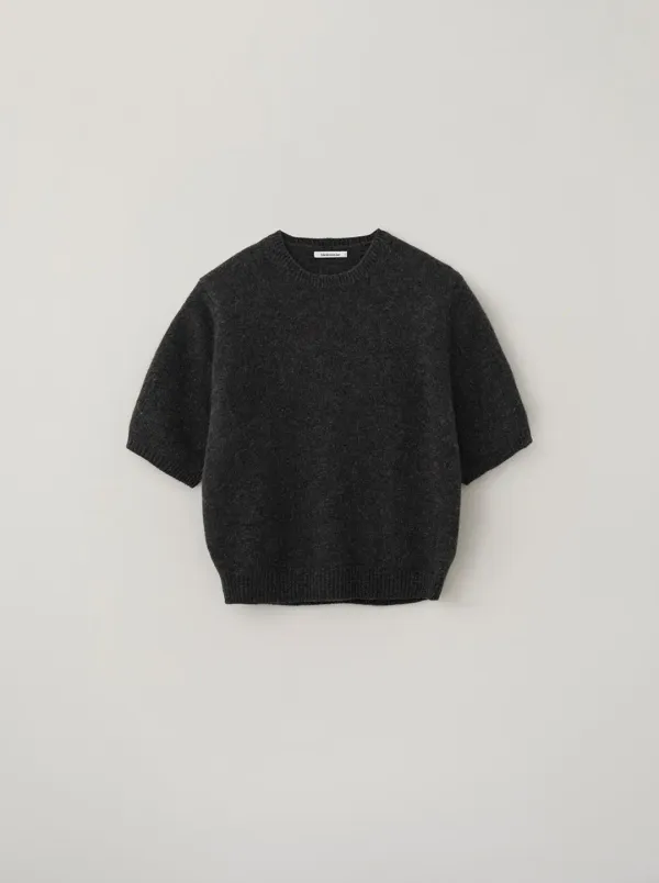 HALF KNIT_CHARCOAL