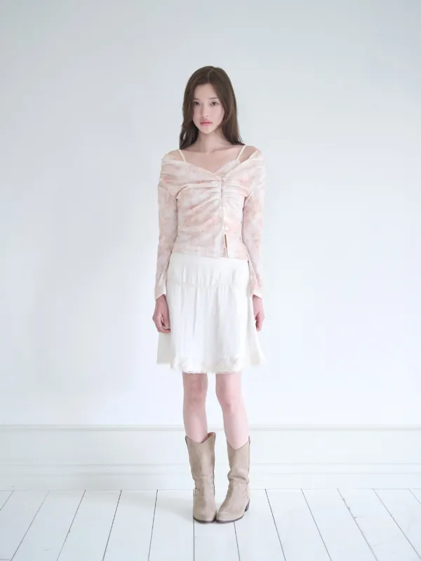 Rin cardigan set (Beige)