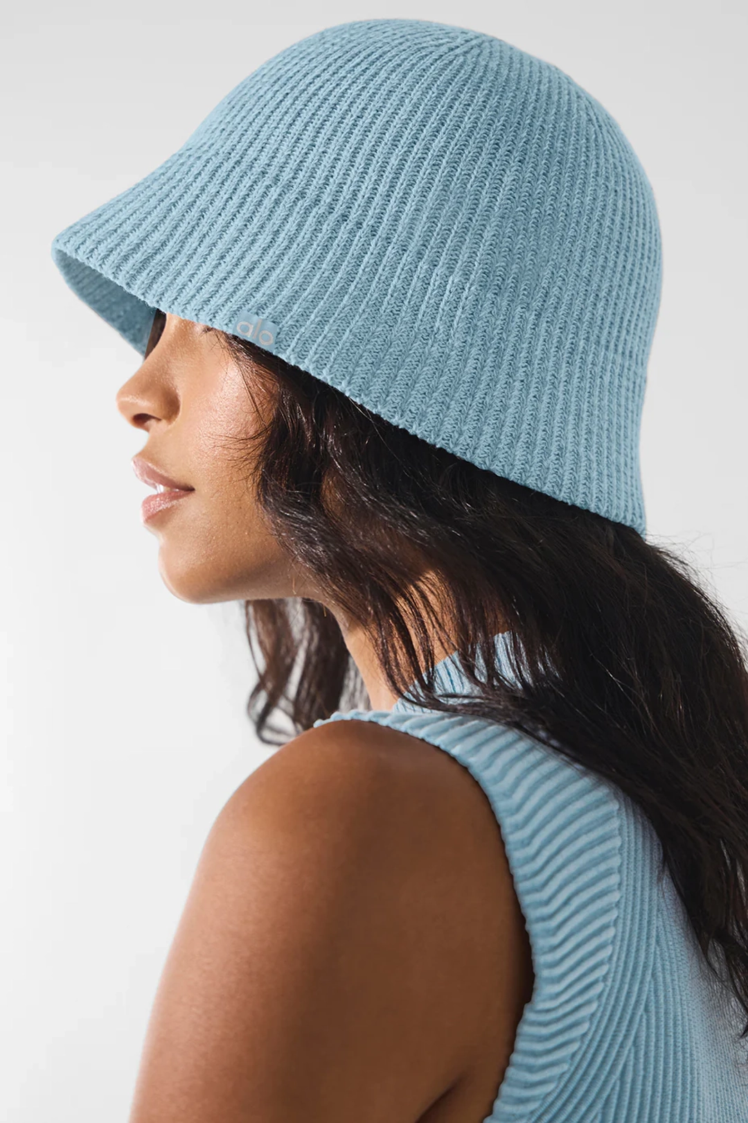 알로요가 Denim Knit Cloche - Celestial Blue/Dark Celestial Blue 상품 이미지 1