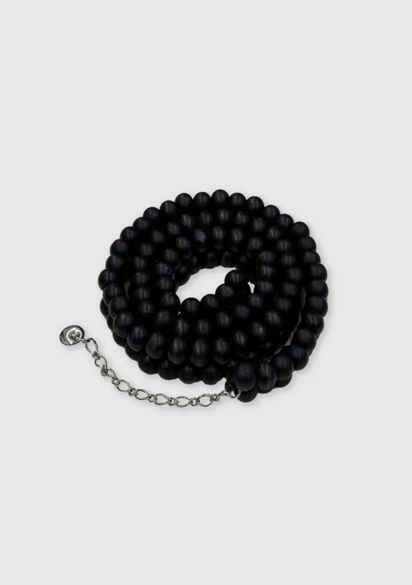 [Handmade] Wood Belt (Black)