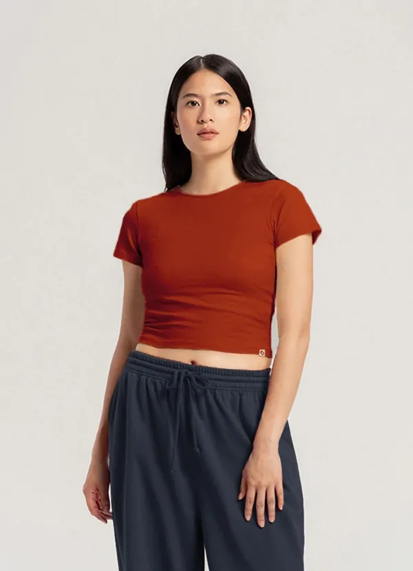 Keyhole short sleeve (Single ver.)_Lava falls