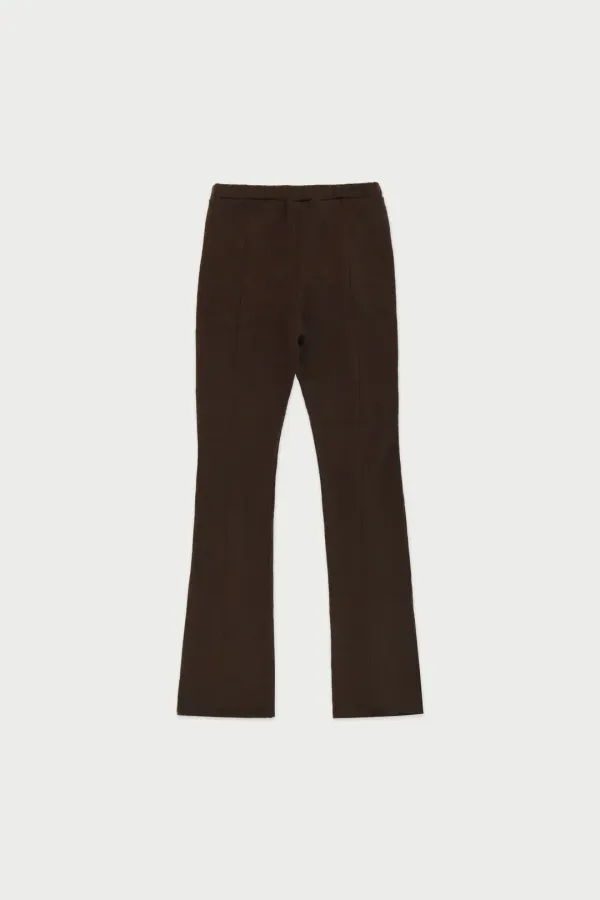 Carol boot-cut pants_brown
