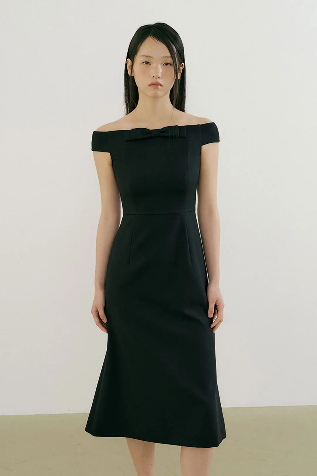 루시르주 Bellucci Ribbon One-piece (black) 상품 이미지 2