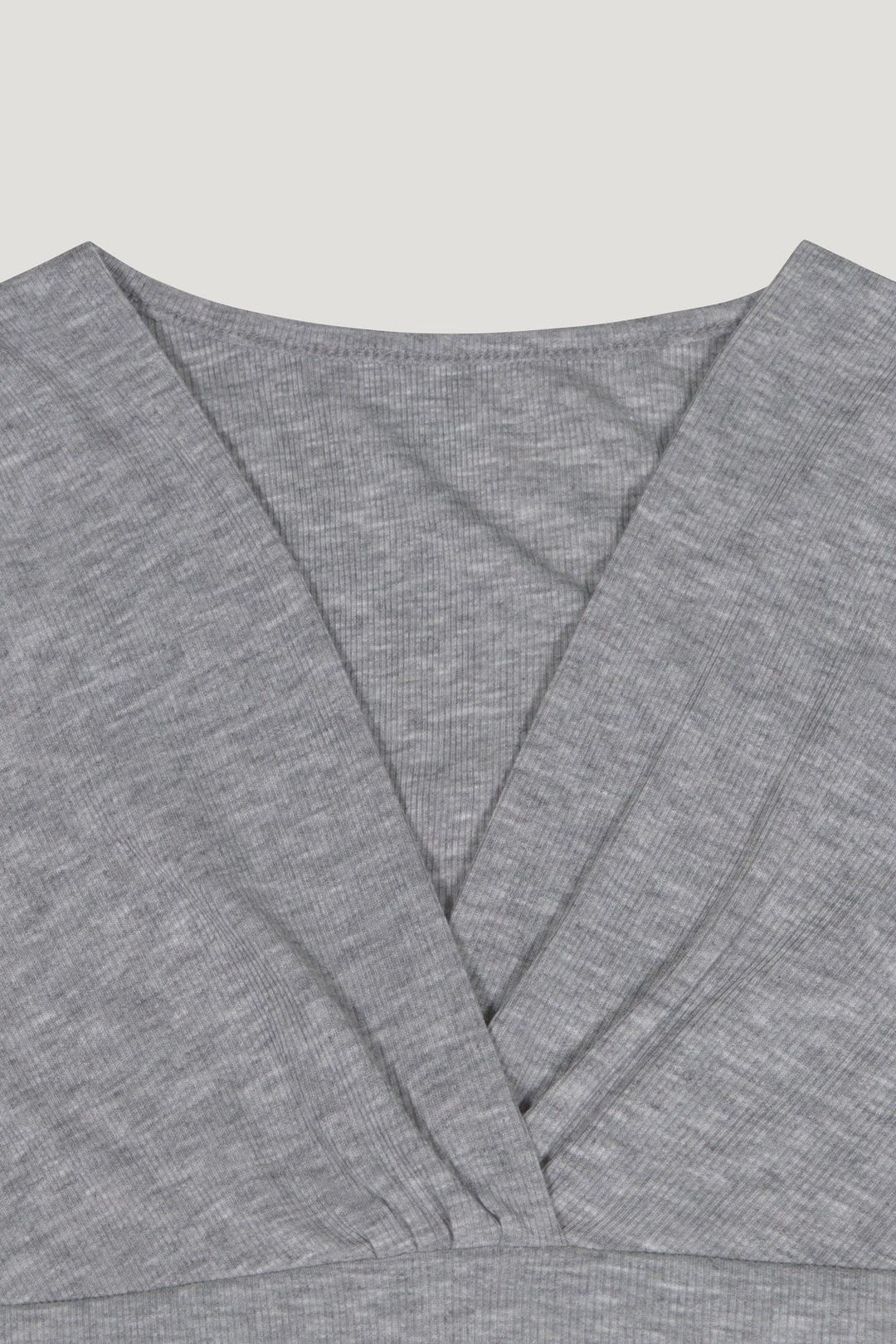 리브어리 Veil Wrap Tee (gray) 상품 이미지 2