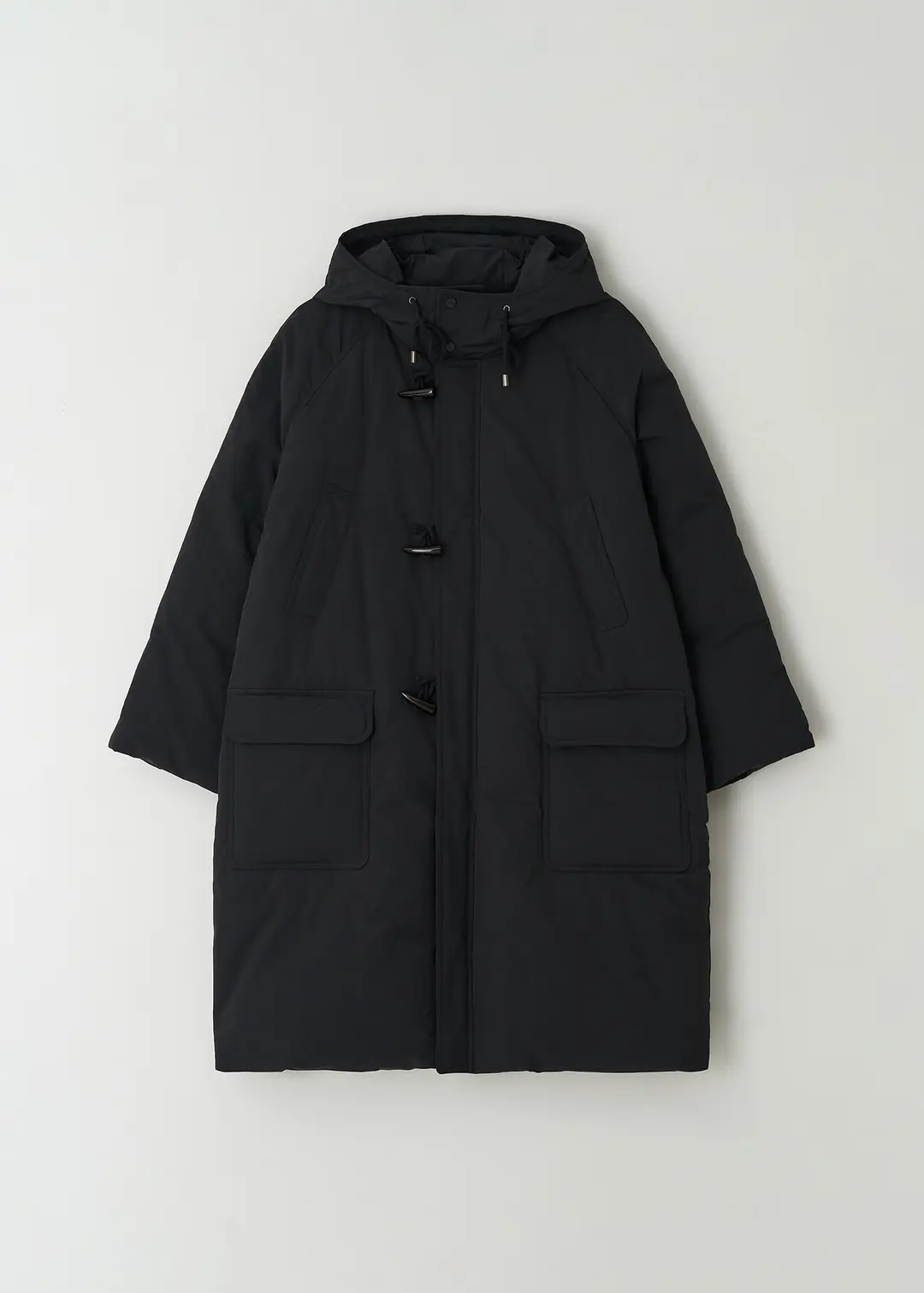 더라이 Hooded Long Goose Down(Navy) 상품 이미지 1